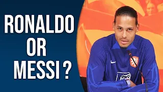 Ronaldo or Messi? | ft. Van Dijk, Neymar, Mbappe 2022