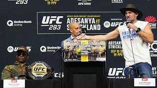 UFC 293: Pre-Fight Press Conference Highlights