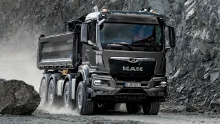 All New 2023 MAN TGS Dump truck - Test Drive