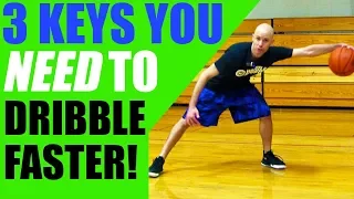 How To Dribble A Basketball FASTER! Get Better Handles In Basketball