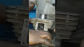 Sleeve installation in yamaha RX135 Bore