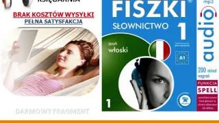 SZYBKA NAUKA WŁSKIEGO - FISZKI audio - Słownictwo 1 - AudioBook, do słuchania w podróży, MP3