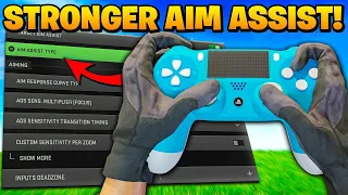 *NEW* BEST Controller Settings for Warzone 2! (Stronger Aim Assist)