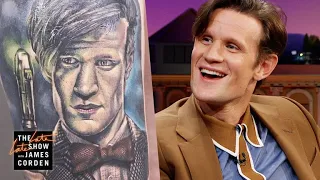 Matt Smith Is Impressed with 'Doctor Who' Fan Tattoos