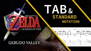 Gerudo Valley Guitar TAB and Standard Notation | TVonGuitar