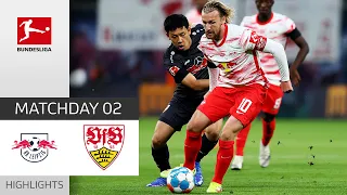 RB Leipzig - VfB Stuttgart 4-0 | Highlights | Matchday 2 – Bundesliga 2021/22