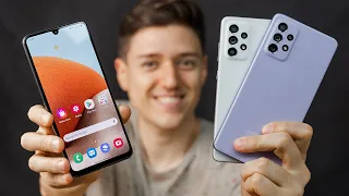 ¿Cuál comprar? No gastes de más: Galaxy A32 vs A52 vs A72