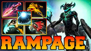 Outworld Destroyer Dota 2 Rampage Mid Carry 7.34 Guide Build Best OD Pro Gameplay