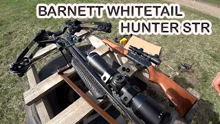 АРБАЛЕТ ДЛЯ ОХОТЫ. BARNETT Whitetail Hunter STR. Пристрелка арбалета для охоты.