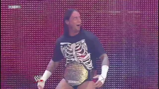 Cm Punk's first Entrance as World Heavyweight Champion (RAW, June 30, 2008)