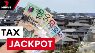 Government's mammoth property tax windfall while Queenslanders sleep rough  | 7 News Australia