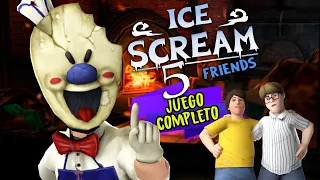 CÓMO COMPLETAR ICE SCREAM 5: Friends: Las Aventuras de Mike (Horror Game)