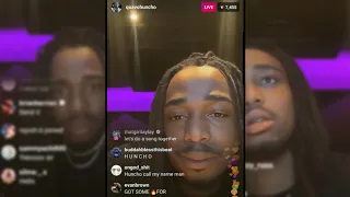 Quavo REACT To Chris Brown Diss ‘Weakest Link’ On IG LIVE