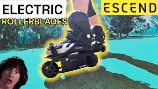 First time trying Escend Electric Rollerblades. Full Review Out Soon …