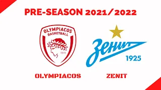 OLYMPIACOS - ZENIT (Full Match) Preseason Game 11/9/2021 - Bartzokas VS Pascual