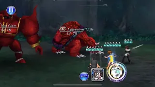 DFFOO - Rancor from the Woods EX Quest Lv100 43 Turns 215k