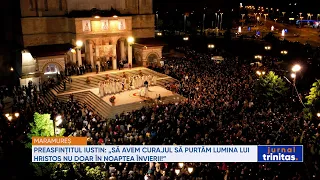 Preasfințitul Iustin: „Să avem curajul să purtăm Lumina lui Hristos nu doar în noaptea Învierii!”