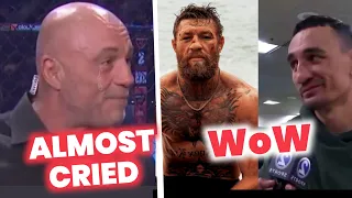 Joe Rogan gets emotional, Max Holloway wants to fight Conor McGregor & More MMA News