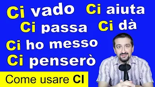 How to use CI in Italian: ALL MEANINGS of the word "ci" (Learn Italian with Luca)