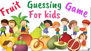 Guess the 52 Fruits in 3 seconds,🍎🍊🍓🥭🥝 Fruit Guessing quiz for kids