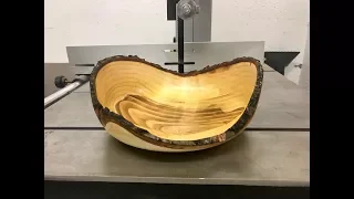 Rough Turned - Oven Dried - Natural Edge Cherry Bowl