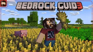 FARMING Guide! ALL CROPS! | Bedrock Guide S3 EP5 | Minecraft Tutorial Survival Lets Play