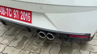 Hyundai i20 N line stock exhaust sound