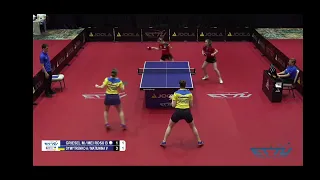 Campionat European U21 2023, dublu Finala- Bianca Mei-Roșu & Mia Griesel vs A.Dymytrenko&V.Matiunina