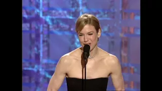 Reene Zellweger Wins Best Actress Motion Picture Musical or Comedy - Golden Globes 2001