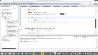 Chapter 5 - Video 1 - Methods and Javadoc