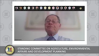 Standing Committee on Agriculture, Environmental Affairs and Dev Planning, 15 June 2021, 13:00