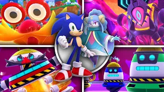 Sonic Dream Team - All Bosses & Character Dialogue (No Damage)