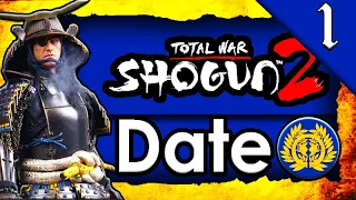 RISE OF DATE CLAN! Total War Shogun 2: Date Campaign Gameplay #1