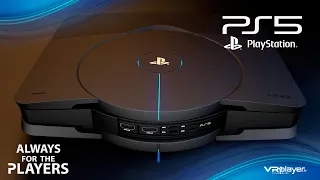 PS5 PlayStation 5 - Concept Design Trailer V2 - Welcome to the future of Gaming - VR4Player