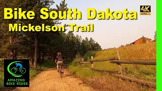 Bike South Dakota | Mickelson Trail | Hill City | 4K | Indoor Cycling Video | Virtual Bike Ride
