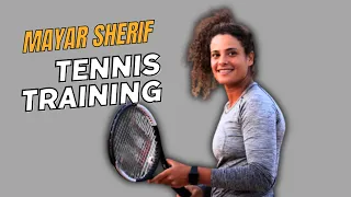 You Can't Underrate Mayar Sherif's Tennis Training