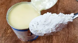 Mix Condensed Milk & Corn Starch | Cookies that Melt in your Mouth