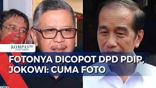 PDIP Klaim Foto Jokowi Dicopot Bukan Perintah Partai, Jokowi Akui Tak Masalah: Cuma Foto