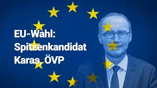 EU-Spitzenkandidat Othmar Karas, ÖVP