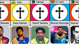 Famous Christian ✝️ Cricketer who played international cricket for a Non-Christian country 🇮🇳🇵🇰 🇱🇰