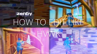 How to edit like *HVWK*  On Davinci Resolve (No Plugins) [TUTORIAL AT 300 SUBS] *REMAKE*