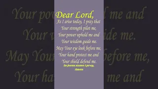Morning Prayer #prayer #divinemercy #prayerforyou #god #shorts