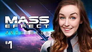 🚀MASS EFFECT: ANDROMEDA! GAMEPLAY WALKTHROUGH PART 1 ☄ CHARACTER CREATION + FIRST MISSION! ✨