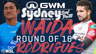 BEST HEAT SO FAR?! Rio Waida vs Michael Rodrigues | GWM Sydney Surf Pro - Round Of 16 Heat Replay
