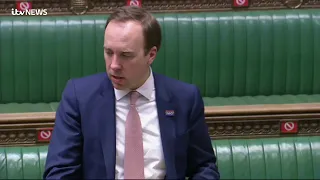 Live: Matt Hancock gives Covid update in House of Commons
