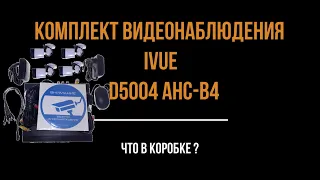 Комплект видеонаблюдения Ivue D5004 AHC B4