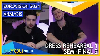 Eurovision 2024 | Semi Final 2 ANALYSIS {dress rehearsal 1}