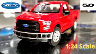 Welly Diecast 1/24 Scale - 2015 Ford F-150 Regular Cab (Unboxing) Review