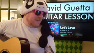 How To Play Let's Love David Guetta Sia // easy guitar tutorial beginner lesson easy chords