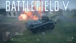 Battlefield V Using Teamwork to bring down the Tiger (Sherman & Puma VS Tiger)